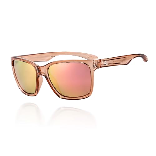 AEROX Oversized Polarized Sunglasses for Running, Cycling, Golf, and Driving - UV Protection Sports Glasses for Men, Women