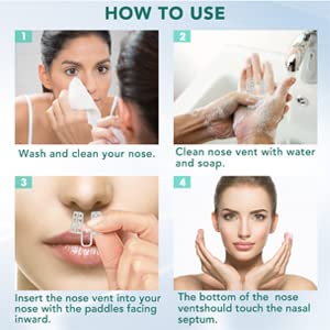 Anti Snoring Nose Vent Nasal Cones Nasal Dilator to Stop Snoring Effective Snore Stopper Anti Snoring Devices Easy to Use Snoring Solution(8PCS)