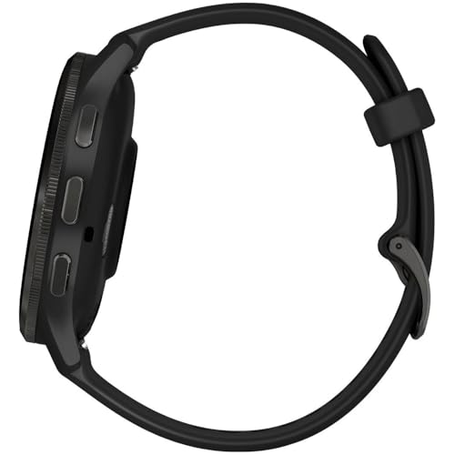 Garmin Venu 3 Health and Fitness GPS Smartwatch Slate Bezel/Black Band (45mm) - (Renewed)