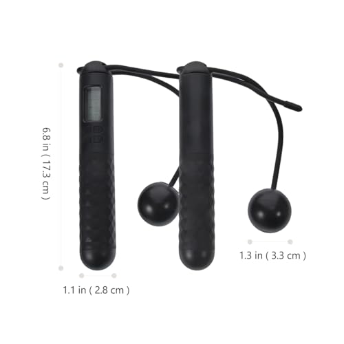 Sosoport Jump Trainer Cordless Jump Rope,Weighted Jump Rope with Counter,Jump Ropes for Fitness,Gym,Burn Calorie,Home-Workout