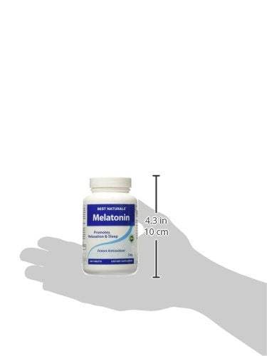 Best Naturals Melatonin 5 mg 180 Tablets