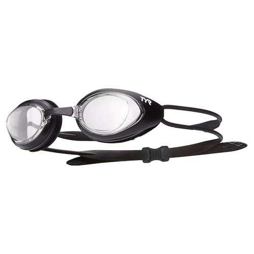 TYR Blackhawk Racing Swim Goggles - Adult Swimming Goggles for Men and Women - Anti-Fog, UVA/UVB Protection, Watertight