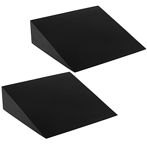 DEAYOU 2 Pack Yoga Foam Wedge, 13" EVA Foam Calf Stretch Slant Board for Lower Leg Strength Improve, Squat Wedge Incline B...