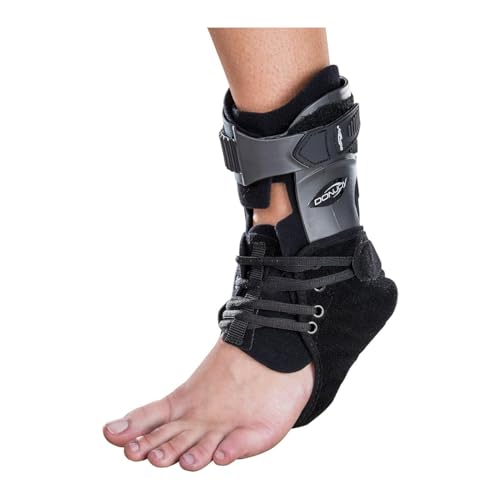 DonJoy Velocity Ankle Brace for Wide Size Left Calf with Low Profile Comfortable Design, Lightweight Construction, and Ana...