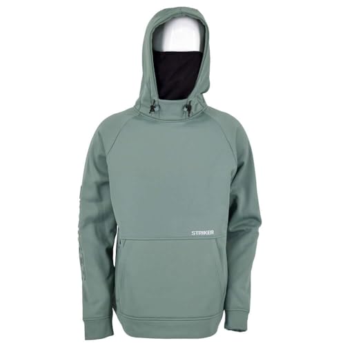 Striker Women’s Barricade Water-Resistant Fishing Hoody, Blue Haze, Large