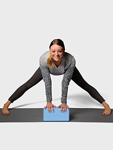 Hugger Mugger 5 in. Big Foam Yoga Block - Extra Large Size, Dense Foam, Reliable Support, Beveled Edges for Comfort, Great...