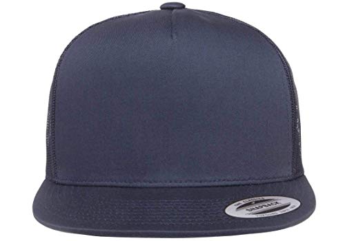 Yupoong Men's YP Classics Trucker Hat, Navy, One Size