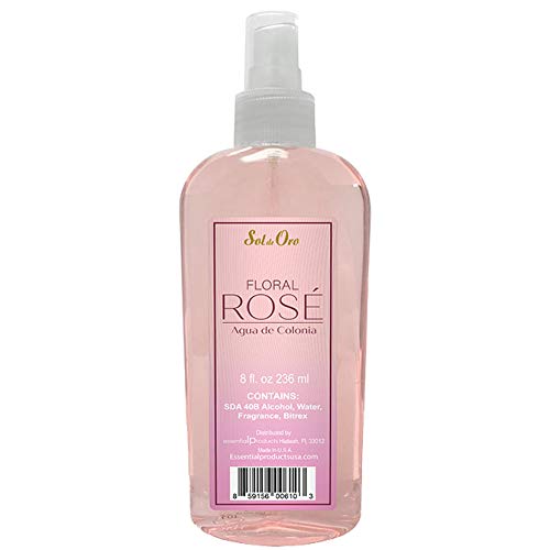 Sol de Oro Splash Cologne Floral Rose 8 oz
