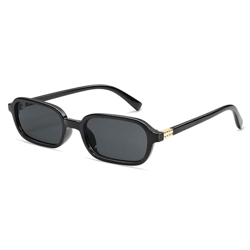 Appassal Retro Rectangular Sunglasses for Women Vintage 2026 Fashion Trendy Funny Small 90s Square Sunnies AP3698