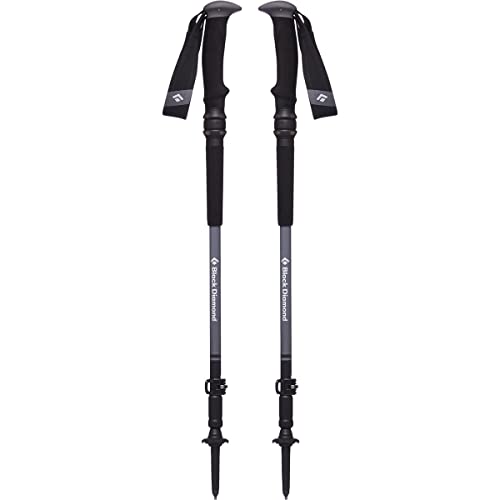 BLACK DIAMOND Trail Trekking Poles (Pair) | Lightweight Aluminum Hiking Poles | Natural, Cork, or Foam Grips | FlickLock A...