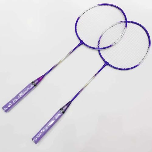 Badminton Rackets Badminton Equipment 1 Pair Badminton Racquets Set Shuttlecock Racket for Couples Family Exercise Lawn Be...