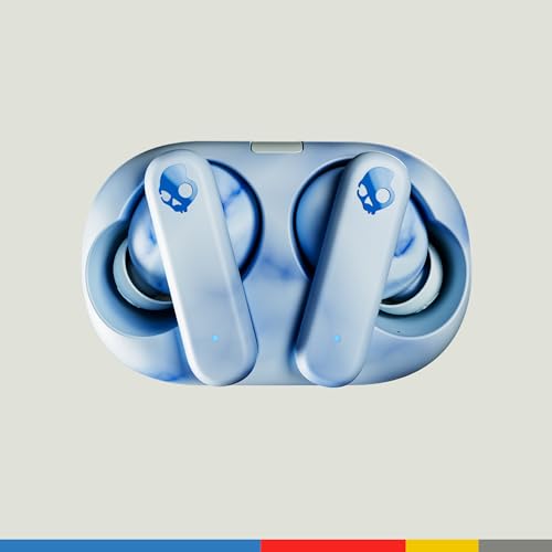 Skullcandy EcoBuds Sustainable Wireless Earbuds, Bluetooth Headphones, Up to 8 Hours Battery, Noise Isolating Fit, Batter...