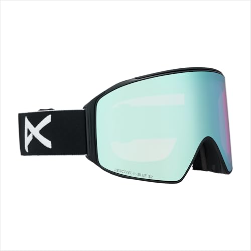 Anon M4 Unisex Cylindrical Ski & Snowboard Goggles – Interchangeable, Anti-Fog, 100% UV Protection & Over the Glasses Fit...