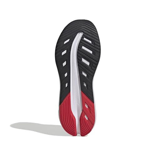 Adidas Men's Questar 3 Running, White/Black/Pure Ruby, 6
