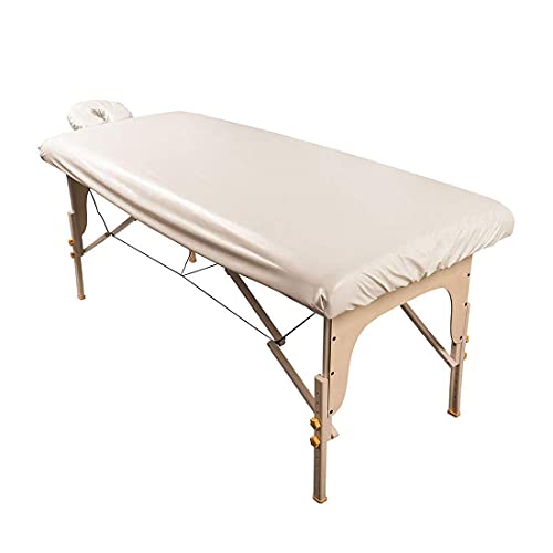 ForPro Professional Collection Waterproof Massage Table Cover, Protective Spa Treatment Sheet Set for Massage Tables, Mach...