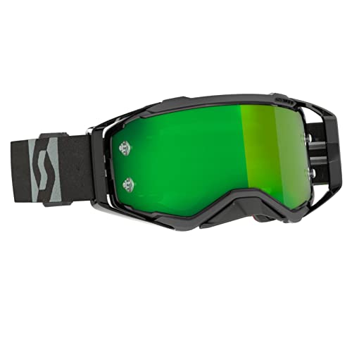SCOTT 272821-1001279 Prospect Goggle, Black/Grey with Green Chrome Works Lens