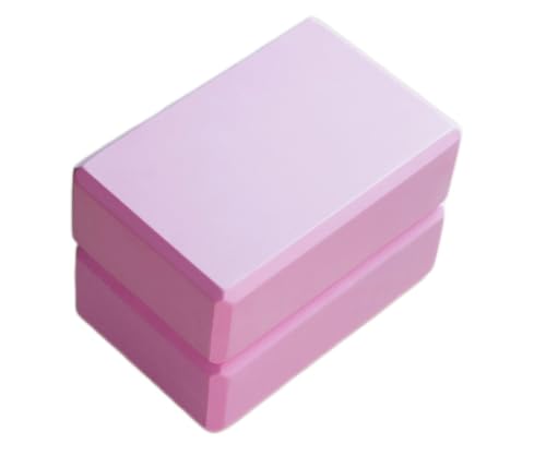 Yoga Block High Density EVA Foam Blocks 2 Packs 9"x6"x3" Each, Supportive, Lightweight with Beveled Edges for Yoga, Pilate...