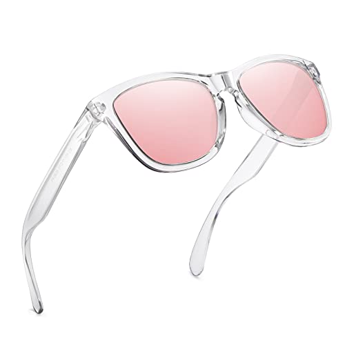ELITERA Sunglasses Womens Polarized Sunglasses for Mens Womens Retro Mirror Lens for Driving Fishing UV400 Protection
