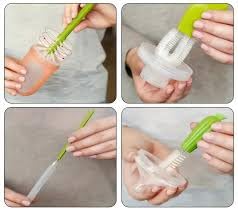 Cactus Baby Bottle Brush Set