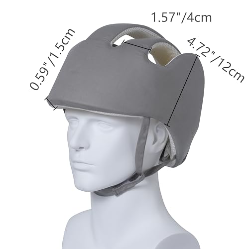 Cepairng Thick Protection Helmet for Elderly Youth Adults,Head Protection for Elderly Falls,Soft Helmet for Epilepsy Seizu...