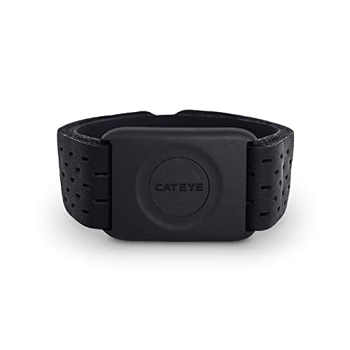 CATEYE OHR-31 Optical Heart Rate Sensor – Bluetooth/ANT+, USB Rechargeable Armband HR Monitor for Road, MTB & Gravel Cycli...
