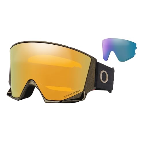 Oakley Flow Scape M/L Ski Goggles For Men For Women OO7145, OO7147 + BUNDLE with ACCESSORY EYEWEAR KIT
