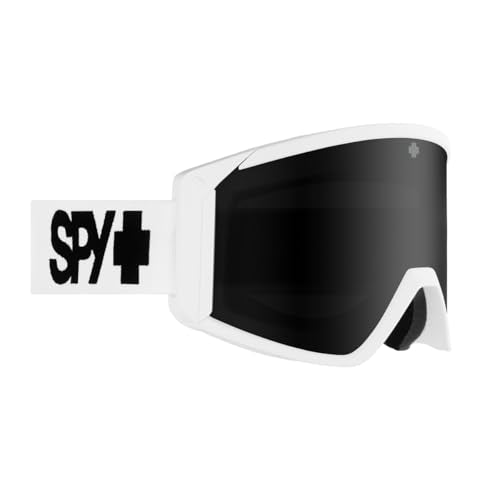 Spy Raider Snow Goggles Everwhite with Bronze Black Mirror and Persimmon Lens