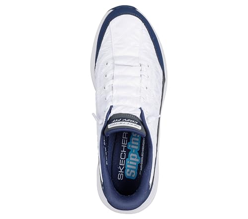 Skechers Men's Contour Foam Cozy Fit Hands Free Slip-in Shoes