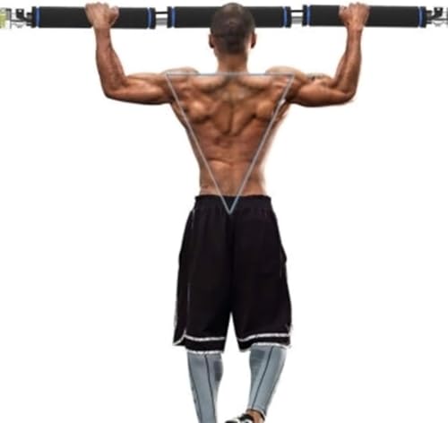 Freestanding wall mount Pull-Up Bars 65-140cm Adjustable Corridor Multi-function Suspension Pole Door frame upward bar(65-...