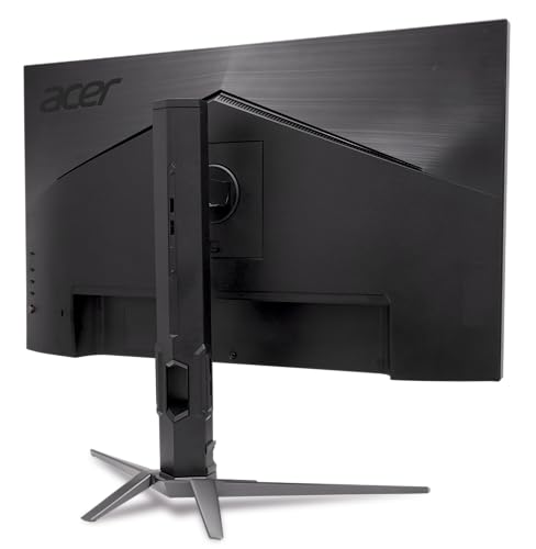 Acer Predator Gaming Monitor | 27" UHD 3840 x 2160 IPS | AMD FreeSync Premium | Up to 320Hz with DFR | Up to 0.5ms | VESA DisplayHDR400| DCI-P3 90% | Display Port 1.4 & 2 x HDMI 2.1 | XB273K V5bmiiprx