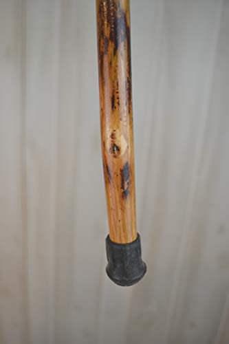 Walking Stick - Free Form Hickory - Curvy Walking Sticks - Strong - Up to 60" - Customize