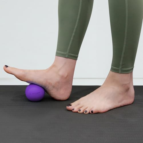 Massage Lacrosse Balls for Myofascial Release, Peanut Massage Ball, Mobility Ball for Physical Therapy - Deep Tissue Massa...
