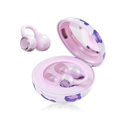 SoundAI FairyClip A2 Open-Ear Earbuds, Clip On AI Translation Headphones, Wireless Adaptive Comfort Bluetooth 5.4 Waterpro...