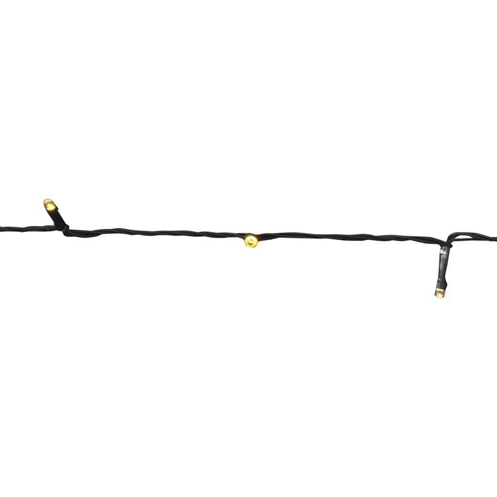 vidaXL LED Solar String Lights, 200 Warm White Beads, 78.7 ft, Solar Powered, Model 40698, Ideal for Garden Decoration