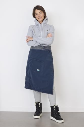 NorSari Sport Blanket and Wearable Wrap, The Oslo Sport, Tech Blue Performance Poly