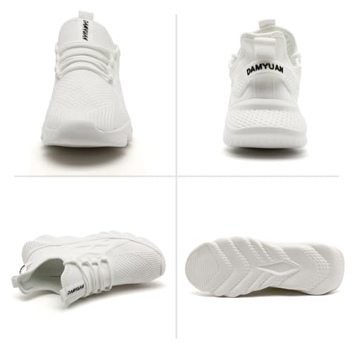 XKOWUO Mens Walking Shoes Running Trainers Sneakes Athletic Gym Fitness Sport Shoes Non Slip Breathable Mesh Comfortable W...