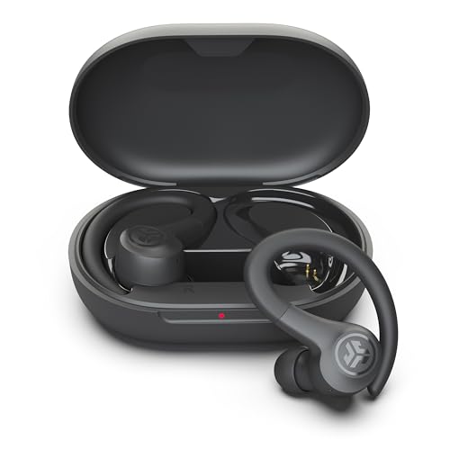 JLab Go Sport+ Wireless Workout Earbuds Featuring C3 Clear Calling, Secure Earhook Sport Design, 35+ Hour Bluetooth Playti...