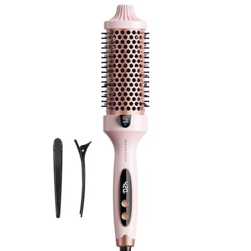 Wavytalk Thermal Brush Blowout Boost Grande, 1.77 Inch Heated Round Brush for Long Hair Blowout, Tourmaline Ceramic Negati...