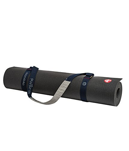 Manduka Yoga Commuter Mat Carrier - Eco-Friendly Cotton, Easy to Carry, Hands-Free, For All Mat Sizes, 68" x 1.5"