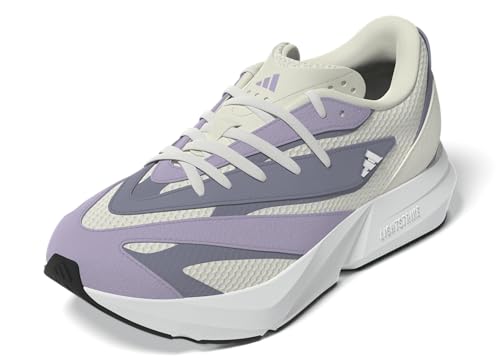 adidas Womens Lightblaze Lace Up Sneakers Shoes Casual - White