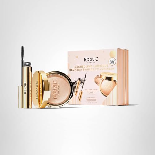 ICONIC LONDON Lashed and Luminous Makeup Gift Set