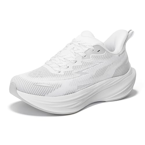 HiBird Women's Slip-On Walking Running Shoes Comfort Tennis Shoes - Cushioned Lightweight Breathable Non-Slip Fashion Snea...