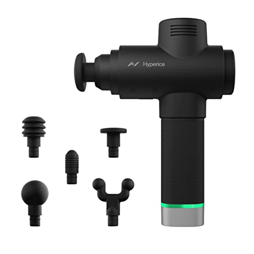 Hyperice Hypervolt 2 Pro - Featuring Quiet Glide Technology - Handheld Percussion Massage Gun - 5 Speeds, 5 Interchangeabl...