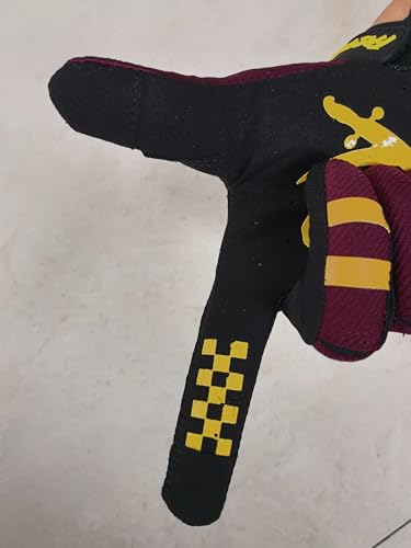EXCEREY Skull Cycling Gloves Mountain Bike Gloves for Outdoor Sports, Driving, Climbing for Men & Women
