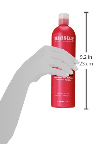 Mastey Smooth Daily Conditioner Detangler, 16 Fluid Ounce