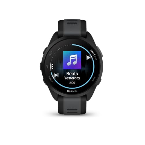 Garmin Forerunner 165 Music GPS Running Smartwatch, Fitness Tracker Smart Watch for Women and Men Bundle with Accessories...