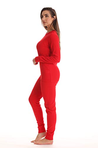 Just Love Women's Thermal Underwear Pajamas Set