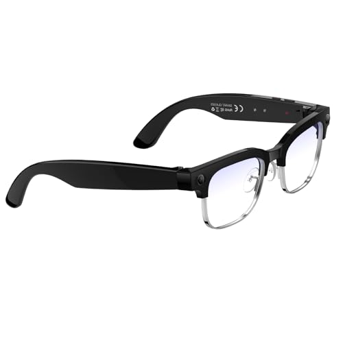 Smart Glasses with Camera & Video 1080P HD, 2K Photo POV AI Camera Glasses, Wearable Video Recording Glasses, Hands-Free F...