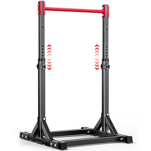 Pull Up Station,Affluent Power Tower Adjustable Pull Up Bar Free Standing, Pull Up Bar for Home Gym,Heavy Duty Multifuncti...