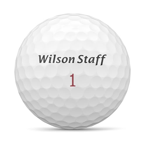 WILSON Staff Zip Golf Balls (Pack of 24)